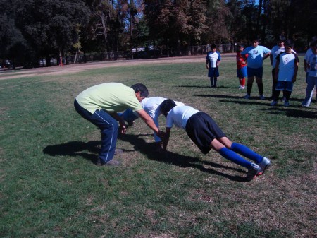 Preparación Física Alumnos de la Escuela